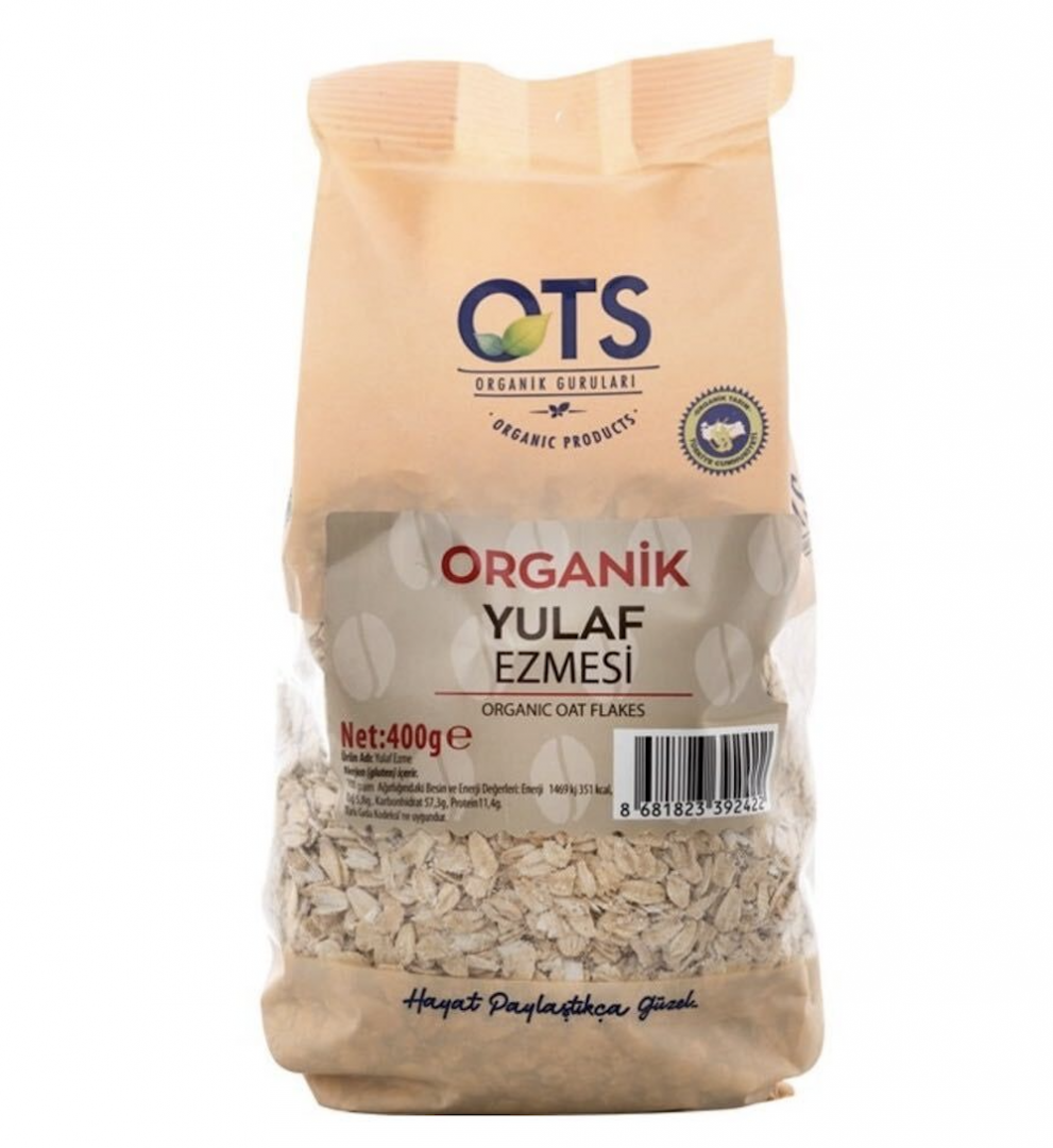 Ots Organik Yulaf Ezmesi 400 gr
